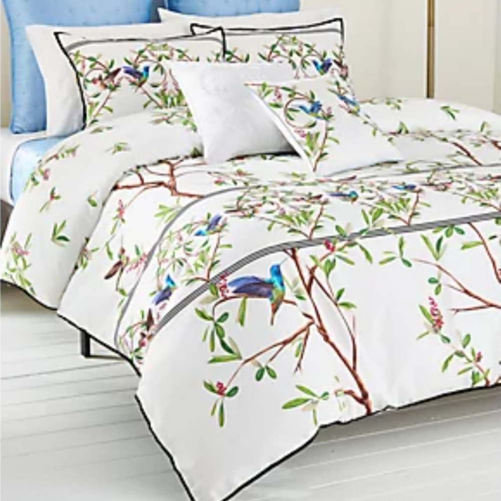 Ted Baker London Highgrove Duvet Cover and Shams Full/Queen - Picture 8 of 13